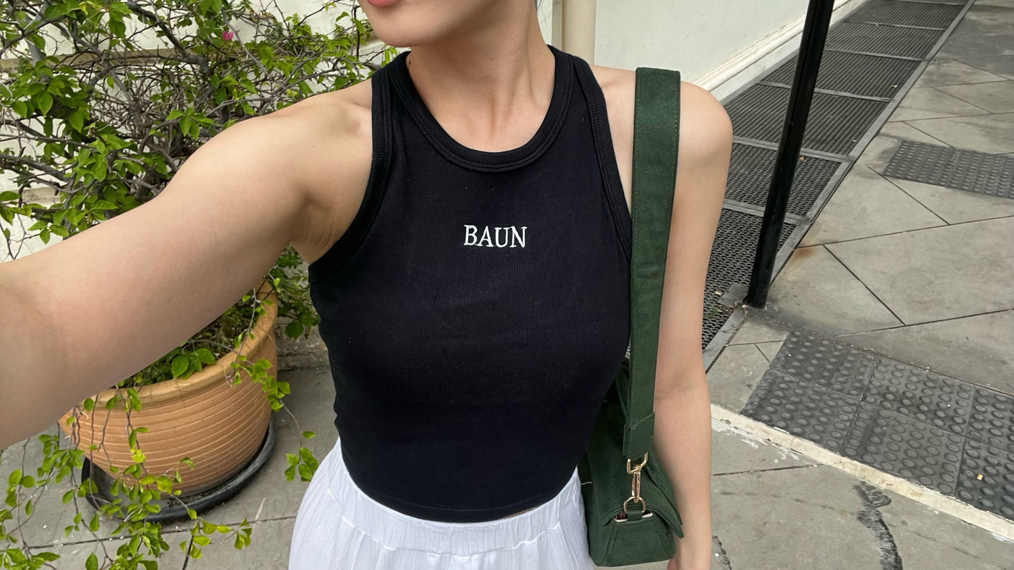 Baun Embroidered Tank