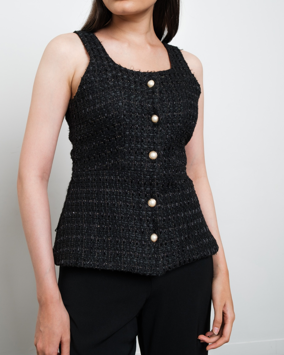 Asca Top - Tweed