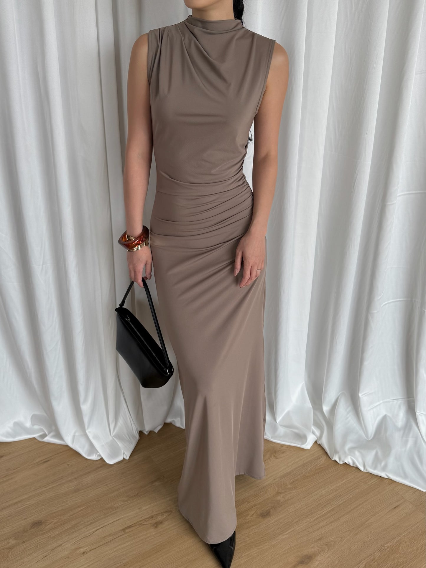 Maye Drape Dress