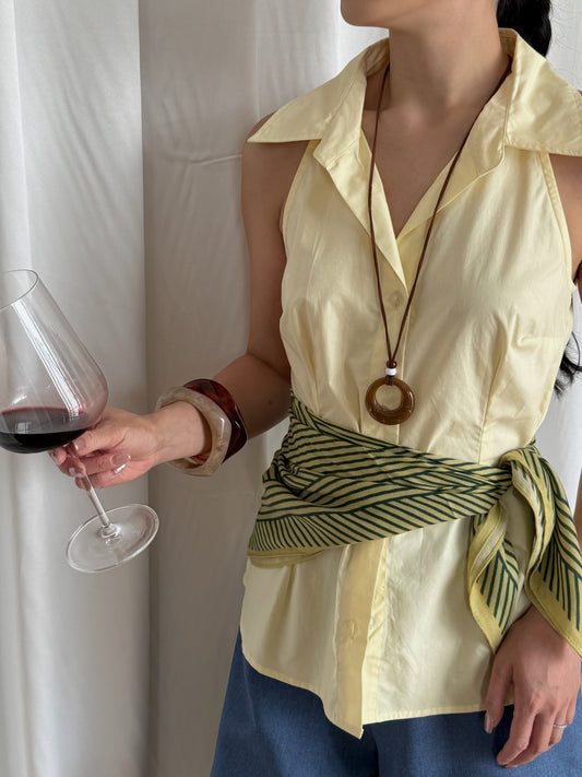 Yaka Halter Shirt