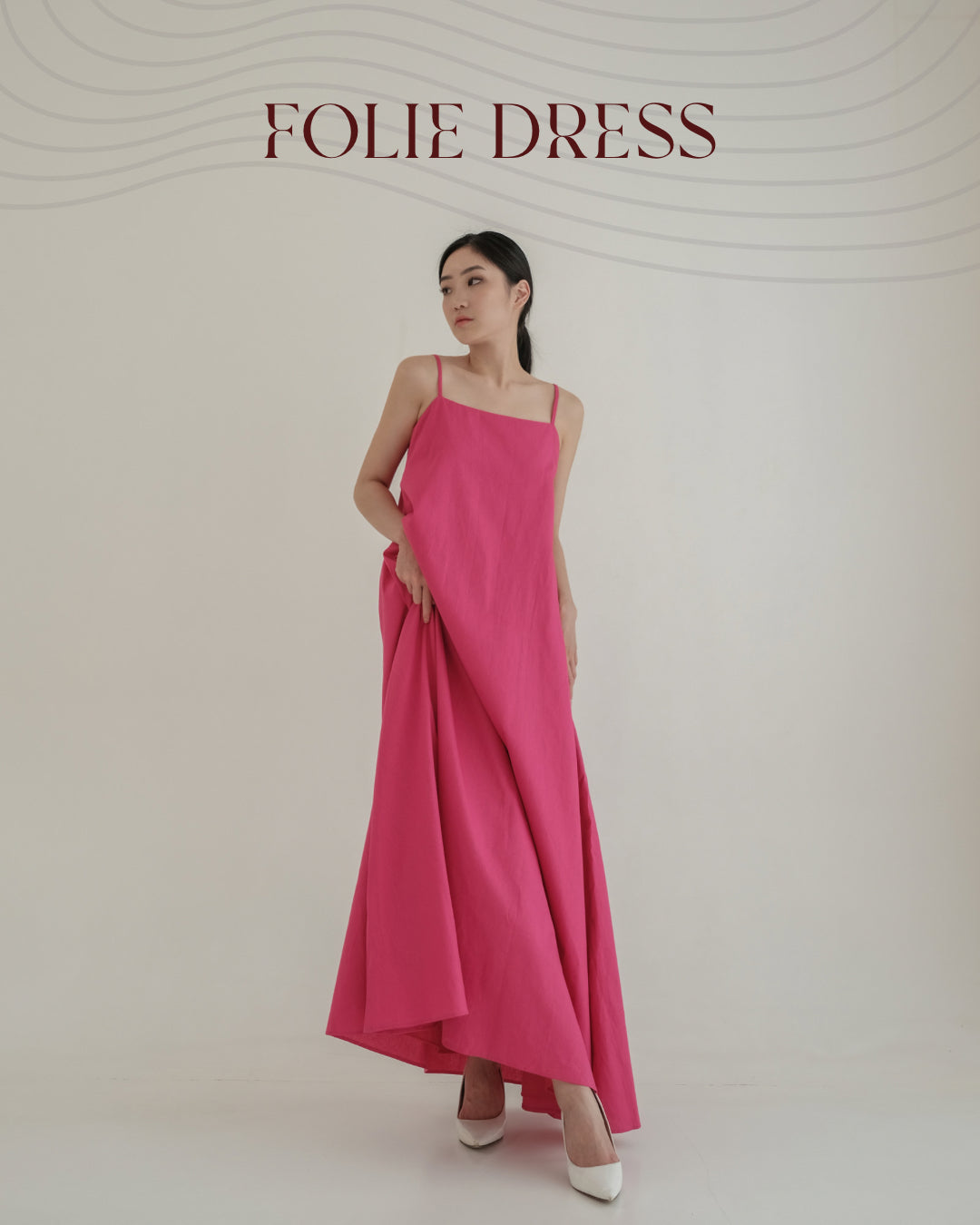 Folie Dress Pink